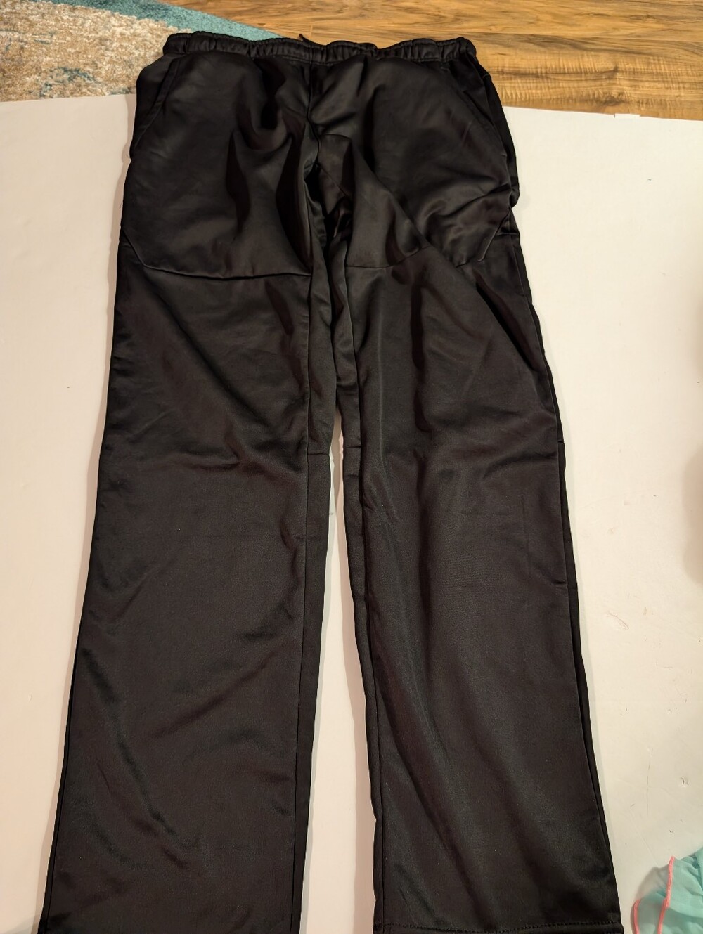Black Men’s Athletic Pants - Classic Fit Sz Medium